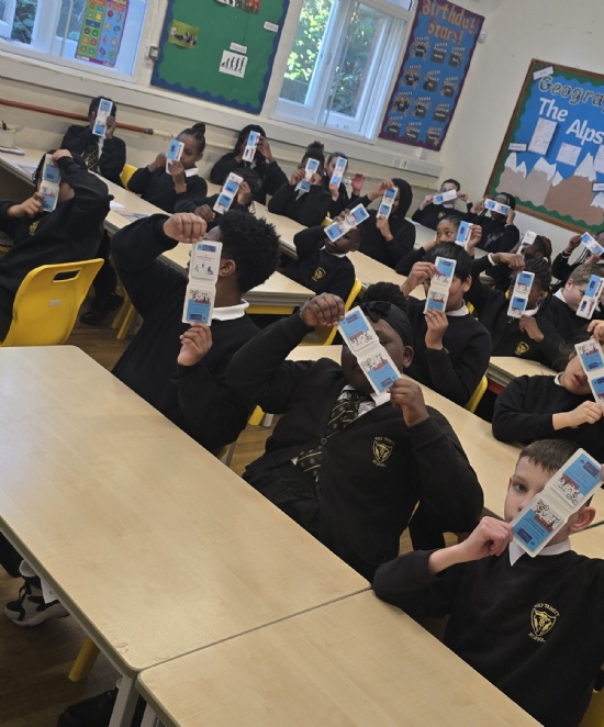 TLF safety talk with Year 6